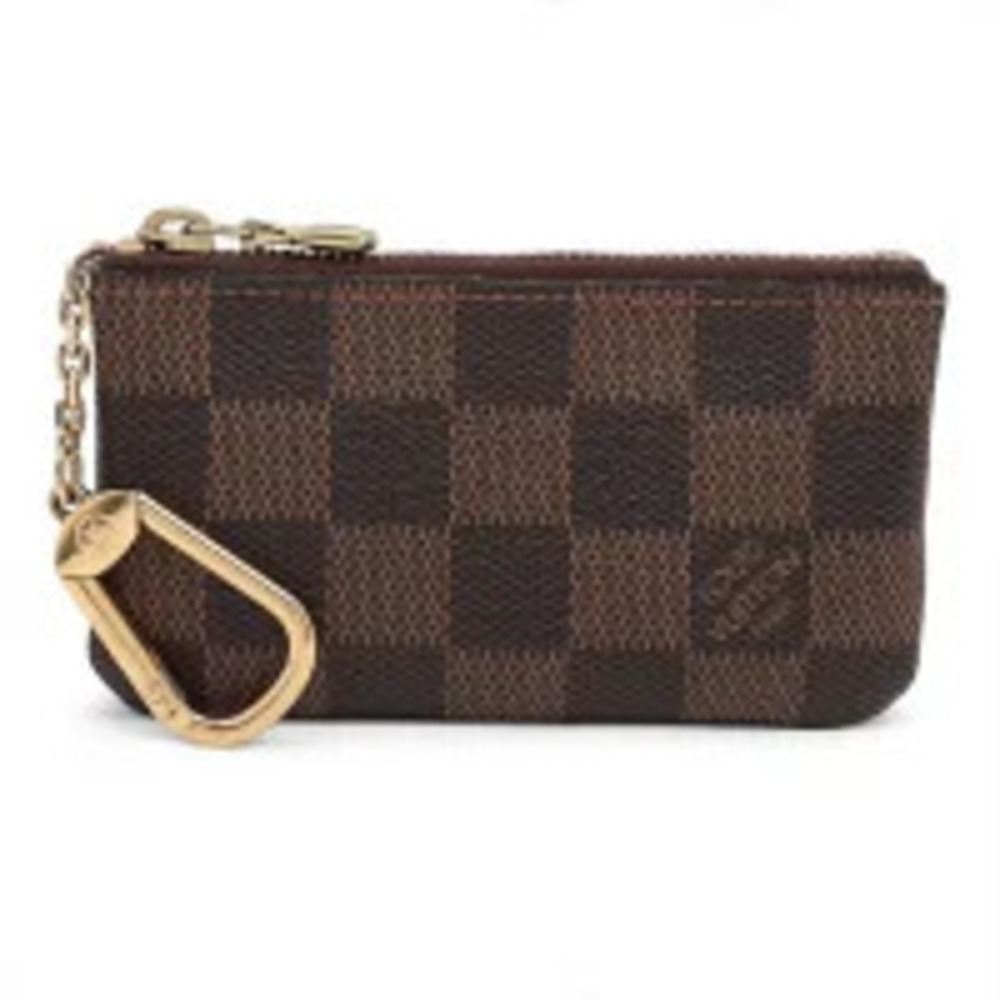 Louis Vuitton Key Pouch Damier Ebene canvas Brown
